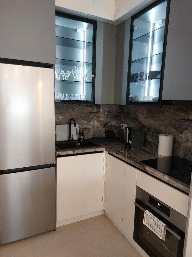 Appartamento Kej Danube Lux Free Garage Novi Sad Esterno foto